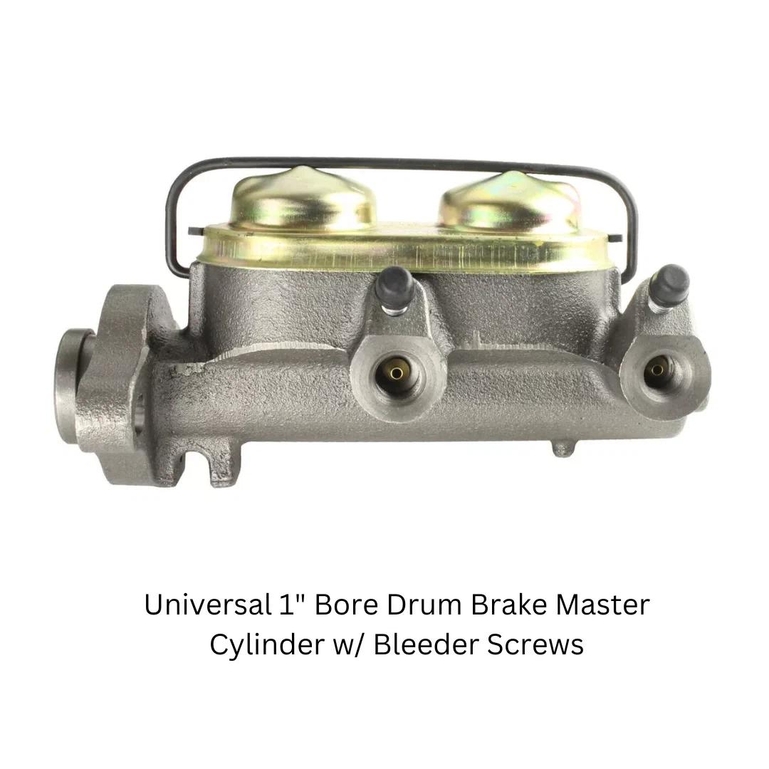 Universal 1_ Bore Drum Brake Master Cylinder w_ Bleeder Screws MC1505